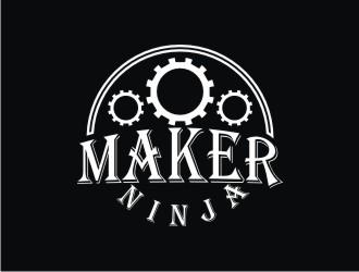 Maker Ninja logo design by bricton