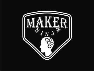 Maker Ninja logo design by bricton