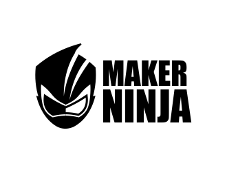 Maker Ninja logo design by AisRafa