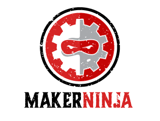 Maker Ninja logo design by scriotx