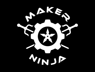 Maker Ninja logo design by jm77788