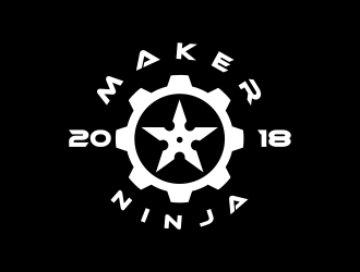Maker Ninja logo design by jm77788