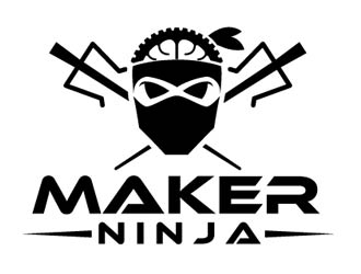 Maker Ninja logo design by logoguy