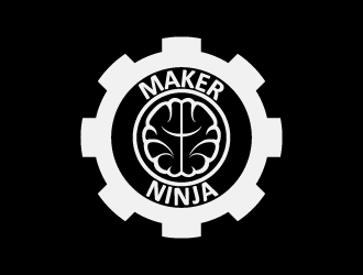 Maker Ninja logo design by fastsev