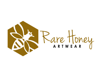 Rare Honey or Rare Honey Artwear logo design by Girly