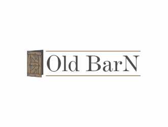 Old BarN  logo design by mikael