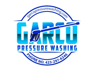 GARCO PRESSURE WASHING logo design by uttam