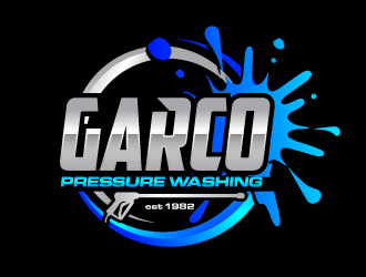 GARCO PRESSURE WASHING logo design by scriotx