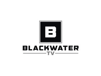 BLACKWATER TV logo design by bricton
