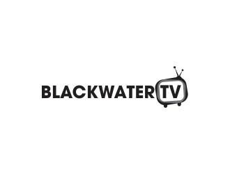 BLACKWATER TV logo design by rokenrol