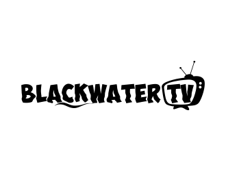BLACKWATER TV logo design by aldesign