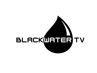 BLACKWATER TV logo design by rdbentar