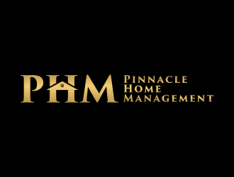 Pinnacle Home Management logo design by BlessedArt