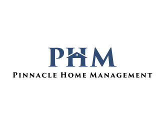 Pinnacle Home Management logo design by BlessedArt