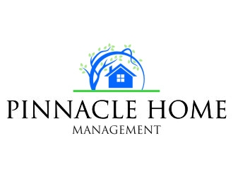 Pinnacle Home Management logo design by jetzu