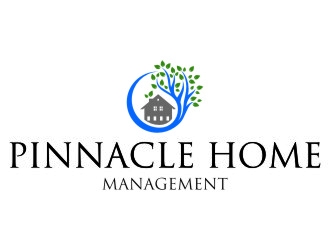 Pinnacle Home Management logo design by jetzu