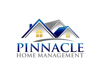 Pinnacle Home Management logo design by Lavina
