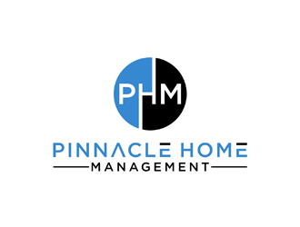 Pinnacle Home Management logo design by johana