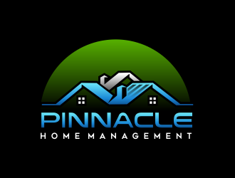Pinnacle Home Management logo design by AisRafa