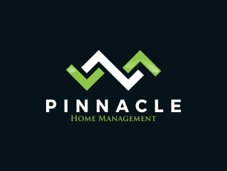 Pinnacle Home Management logo design by SmartTaste