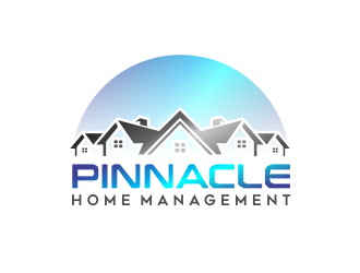 Pinnacle Home Management logo design by AisRafa