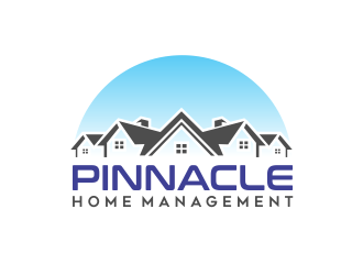 Pinnacle Home Management logo design by AisRafa
