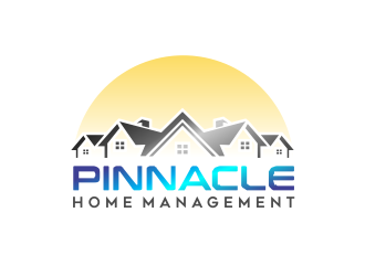 Pinnacle Home Management logo design by AisRafa
