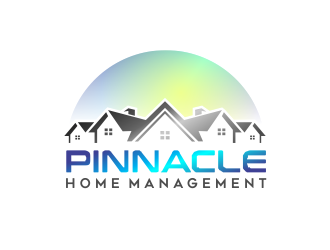 Pinnacle Home Management logo design by AisRafa