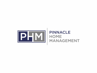 Pinnacle Home Management logo design by haidar