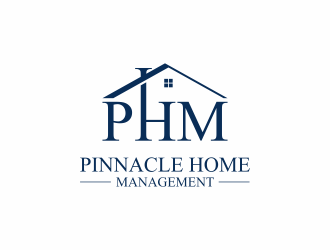 Pinnacle Home Management logo design by haidar