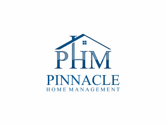 Pinnacle Home Management logo design by haidar