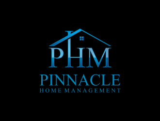 Pinnacle Home Management logo design by haidar