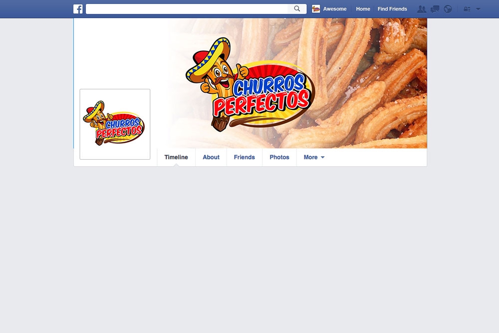Churros Perfectos  logo design by Mediaban