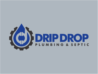 Drip Drop Plumbing & Septic logo design by mutafailan