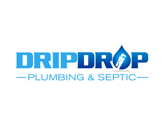Drip Drop Plumbing & Septic logo design by kunejo