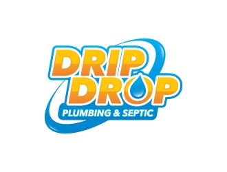 Drip Drop Plumbing & Septic logo design by kenartdesigns