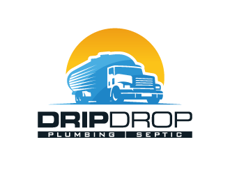Drip Drop Plumbing & Septic logo design by pencilhand