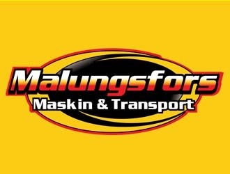 Malungsfors Maskin & Transport logo design by shere