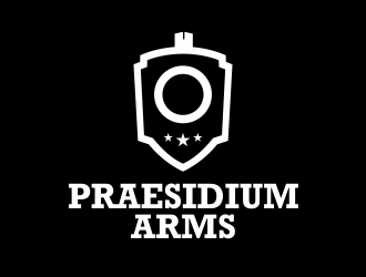 Praesidium Arms logo design by stark