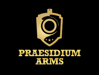 Praesidium Arms logo design by stark