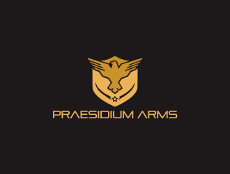 Praesidium Arms logo design by giphone