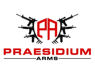 Praesidium Arms logo design by nikkl