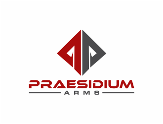Praesidium Arms logo design by mutafailan