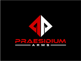 Praesidium Arms logo design by mutafailan