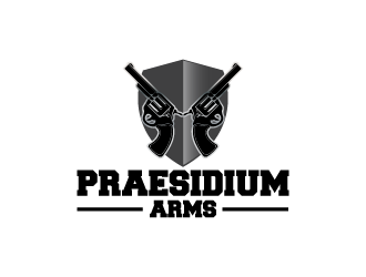 Praesidium Arms logo design by Donadell