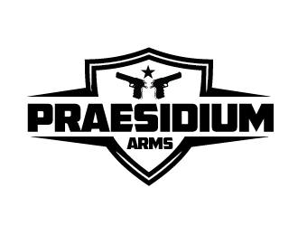 Praesidium Arms logo design by moomoo