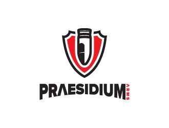 Praesidium Arms logo design by kenartdesigns
