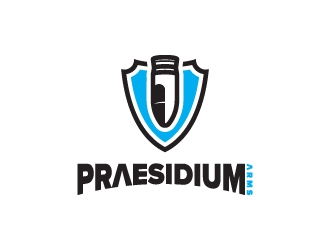 Praesidium Arms logo design by kenartdesigns