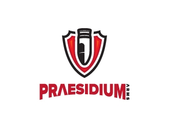 Praesidium Arms logo design by kenartdesigns