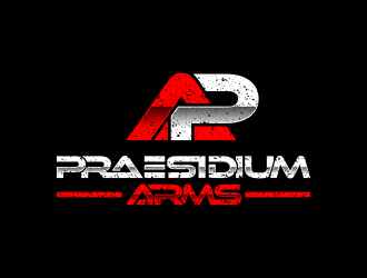 Praesidium Arms logo design by ubai popi